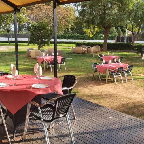 Jardín, Hotel Lluna in Alzira