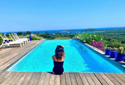 Villa de luxe vue mer et piscine gîte à louer Nivalella