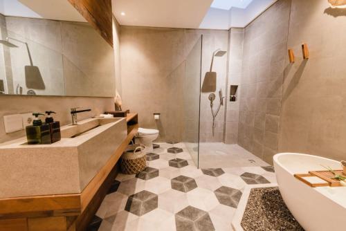 Bathroom, Madara Ubud Villas in Ubud