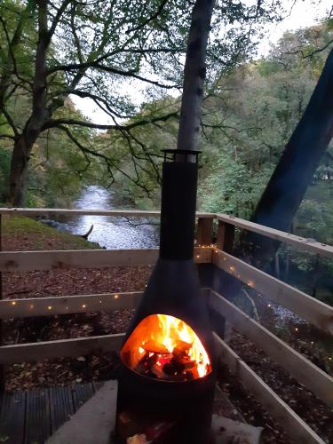 Kilátás, Broomhills Farm River Eco Pods in Hethersgill