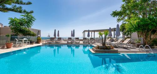 Swimming pool, Aphea Village in Kolimvari