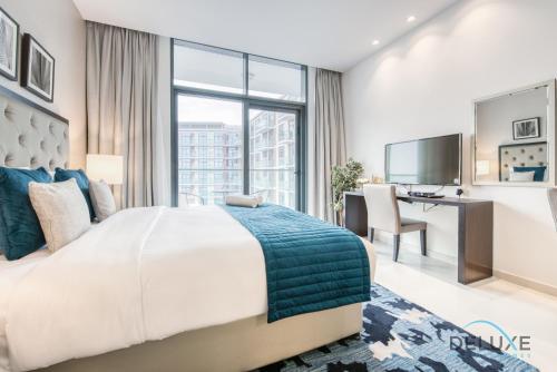 Posh Studio at Celestia A Dubai South by Deluxe Holiday Homes