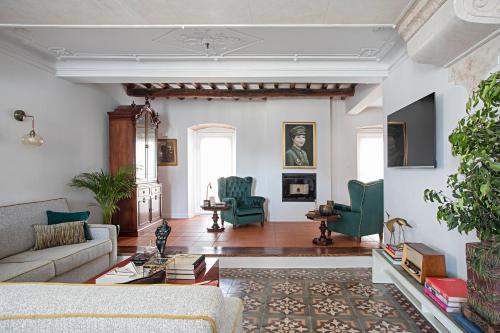 Koplietošanas atpūtas telpa ar TV, Casa Brazao Mira in Casa Branca