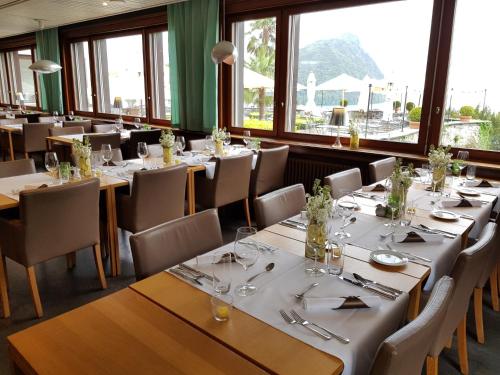 Ресторан, See- und Seminarhotel FloraAlpina Vitznau in Віцнау