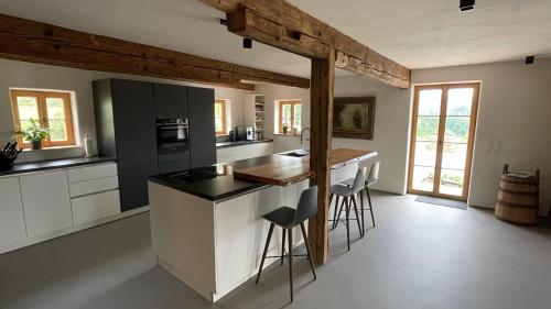 廚房, Ferienhaus rehberg14 in 德拉克塞爾斯里德