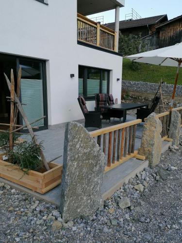 Erkély/terasz, Appartements Wolfgang Auderer in Jerzens