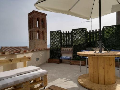 Erkély/terasz, Le Logge Casa Vacanze in Montepescali