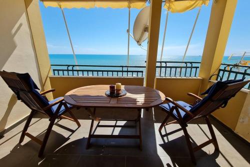 Lovely Sea Facing 2 Bedroom Apartment in Georgeous Shkembi Kavajes Beach