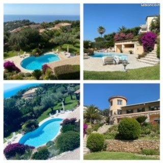 Villa les Florentines aux Issambres vue mer 12p