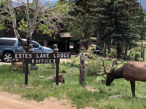 Estes Lake Lodge in Estes Park, USA