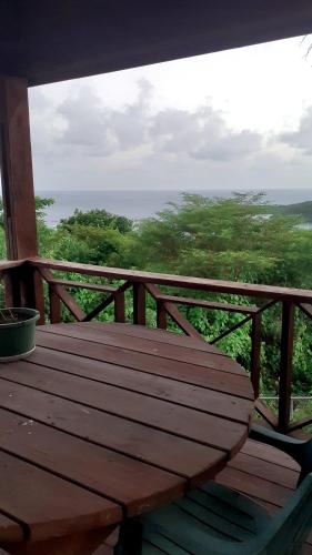 Balcony/terrace, Sea Salt Apartment in St Georges Countryside