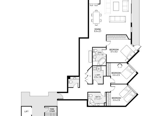 Apartment with Balcony image 1