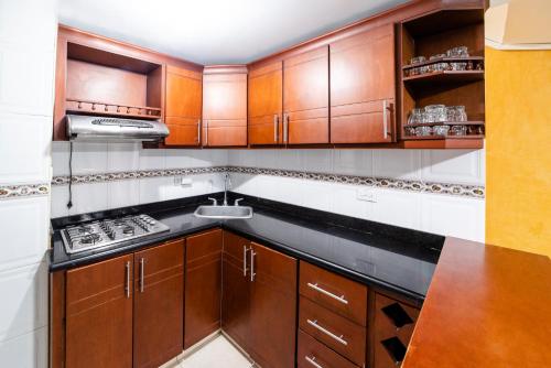 Two-Bedroom Apartment room in Apartamentos DNR 201B Rodadero Palanoa
