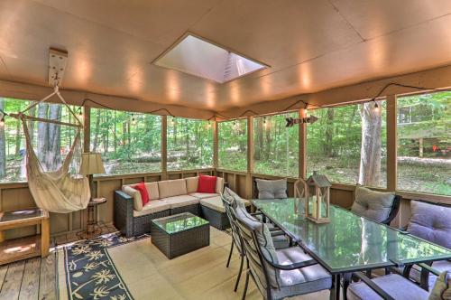 Charming Poconos Lake Home with Deck and Fire Pit - main image