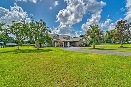 6-Acre Retreat Less Than 3 Mi to WEC and Less Than 10 Mi to HITS! in Ocala, USA