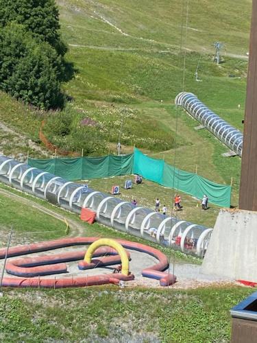 T2 vue piste Résidence Vostok Zodiaque