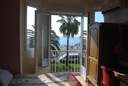 View, Hotel Azur in Fabron