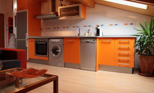 virtuve, Vivienda Turistica Los Mesones in Ágreda