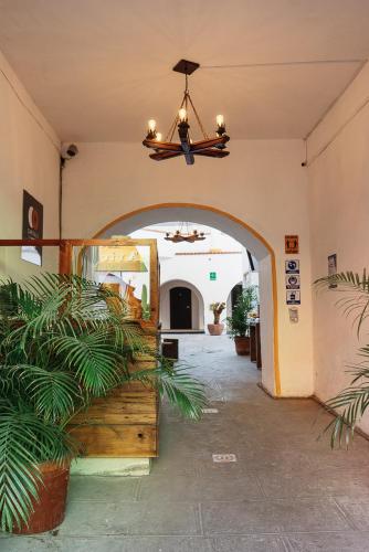 Фасада на хотела, Hotel Pósada Maria Isabel (Hotel Posada Maria Isabel) in Atlixco
