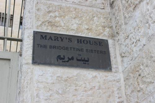 Fasiliteter, Mary's House in Betlehem