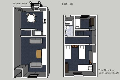 Floor plans, Farnworth Contractor Accommodation in Farnworth