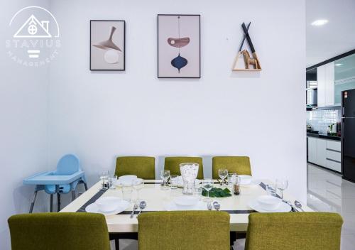 Létesítmények, 130 négyzetméteres, 4 hálószobás Ház 4 fürdőszobával Taman Tuah Batu területén (Port Dickson 14Pax 4BR  Double Storey House) in Taman Tuah Batu