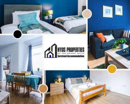 MONTHLY OFFER - Families or Contractor - 8 Guests by Nyos Properties Manchester gîte à louer Cheadle House