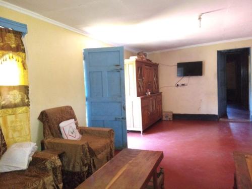 salon détente/TV commun, Green Field Loitokitok in Parc national d'Amboseli