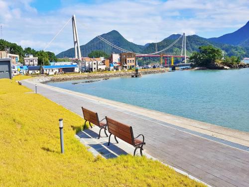 . Namhae Ocean Park and Bridge View