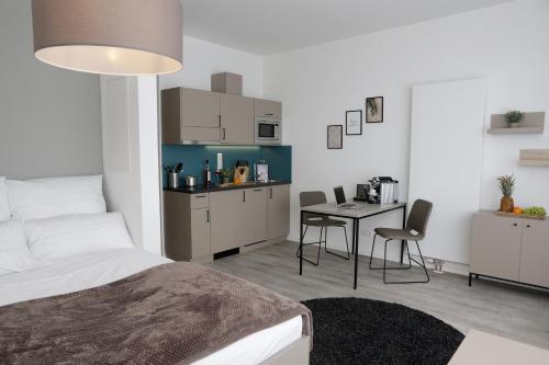 1 double bed