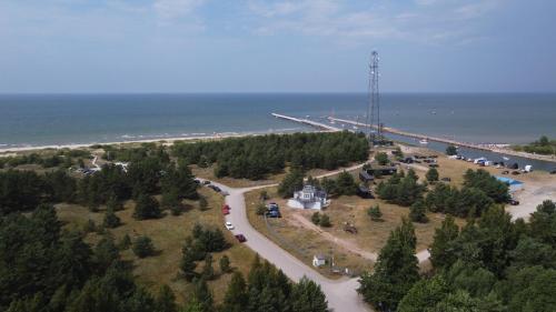 A szálláshely kívülről, Camping Zvejniekseta in Pavilosta