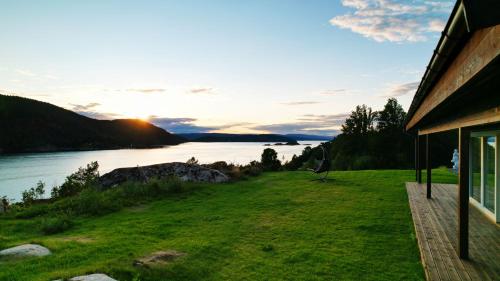 Funky cabin with a panoramic view of the Oslofjord