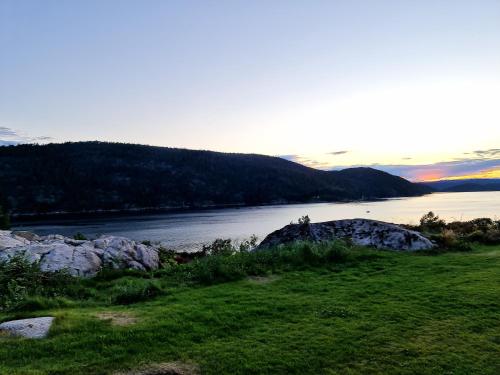 Funky cabin with a panoramic view of the Oslofjord