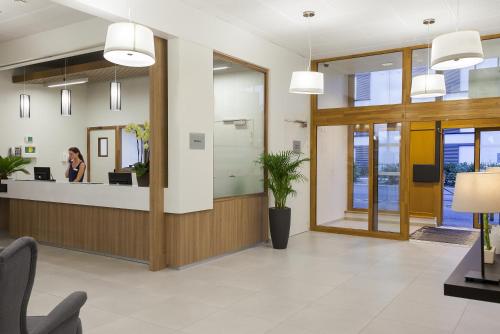 ล็อบบี้, Nehô Suites Porte de Genève - Gare Annemasse (Neho Suites Porte de Geneve - Gare Annemasse) in อานเนอมาส