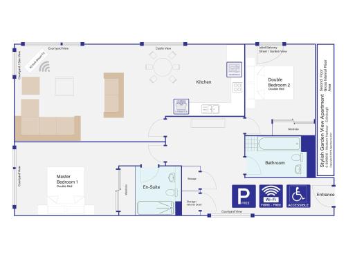 Stylish Garden View Apartment, Edimburgo (foto 4)