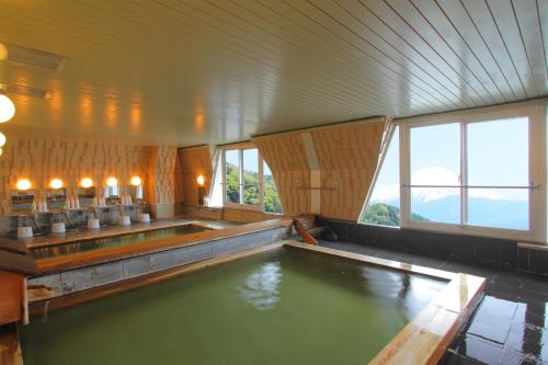 Термальная купальня, Fuji Kawaguchiko Onsen Hotel New Century in Фудзикавагутико