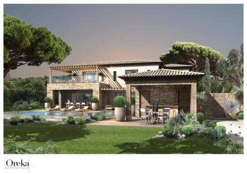 Villa Rangali Saint Tropez, domaine Bella Vista - Accommodation - Saint-Tropez