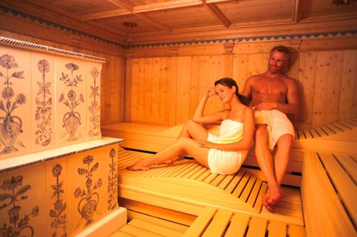 Sauna, Hotel Friesacher in Anif