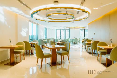 Restaurant, HE Hotel Apartments in Jumeirah Village Circle