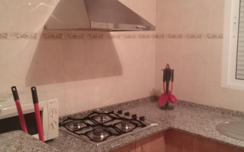 keuken, Apartamentos Las Parcelas in Barrio Nuevo