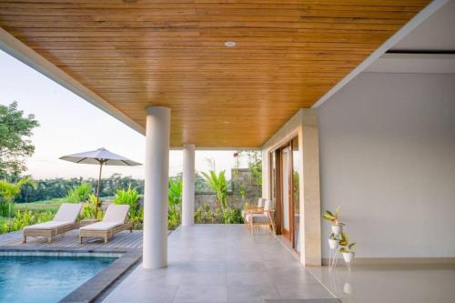 Ubud Spectacular View Villa Two Bedrooms Huge Private Pool
