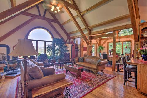 River Views + Deck: Peaceful Virginia Retreat