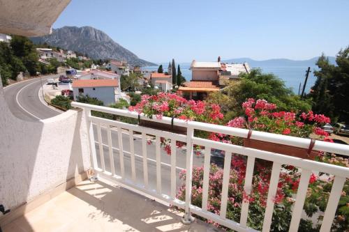 陽台/露台, Apartments by the sea Brist, Makarska - 6813 in 巴斯