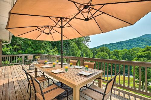 North Carolina Home with Game Room, Deck and Fire Pit in Waynesville, USA