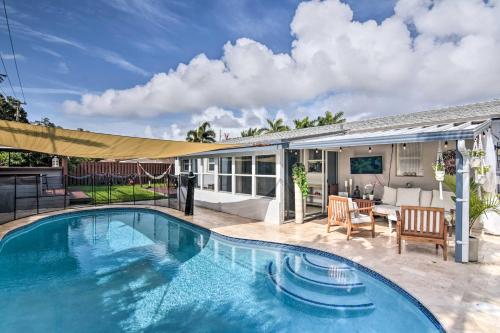 Tropical Home with Outdoor Oasis 2 Mi to Beach in Fort Lauderdale, USA