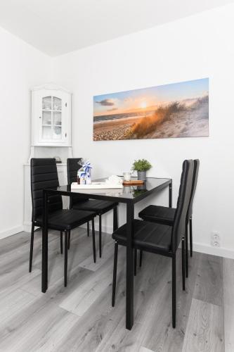 Fasilitas, Ferienwohnung Abendrot im Haus Auszeit Crusoh in Helgoland