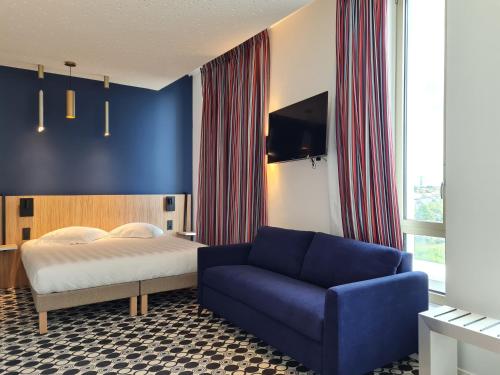 1 double bed