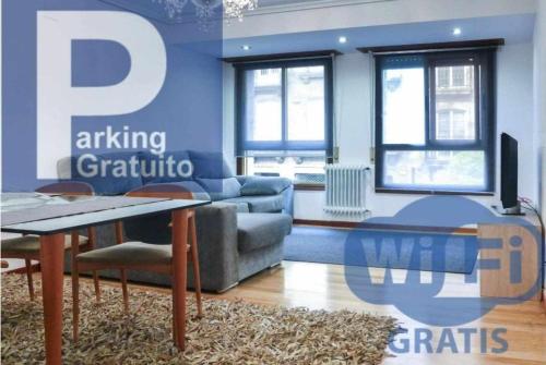 RyS Ourense Centro Amplia vivienda con Parking - Apartment - Ourense