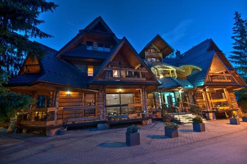 ザコパネ Magnat Inn Sauna & Relax 3つ星 ホテル ロビー