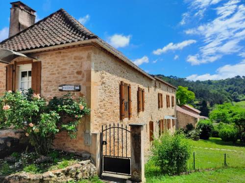 Le Logis des 3 Coeurs chambre La Bohème - Accommodation - Saint-Cernin-de-lʼHerm